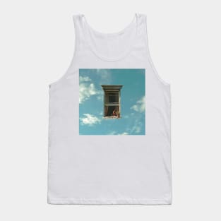 Lilly - Surreal/Collage Art Tank Top
